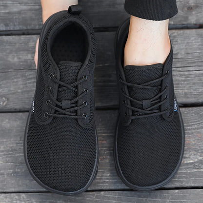 Lightweight Men's Sports Shoes with Wide Foot Mesh and Quick Drying Design, Breathable Outdoor Hiking Shoes for Women Trainers