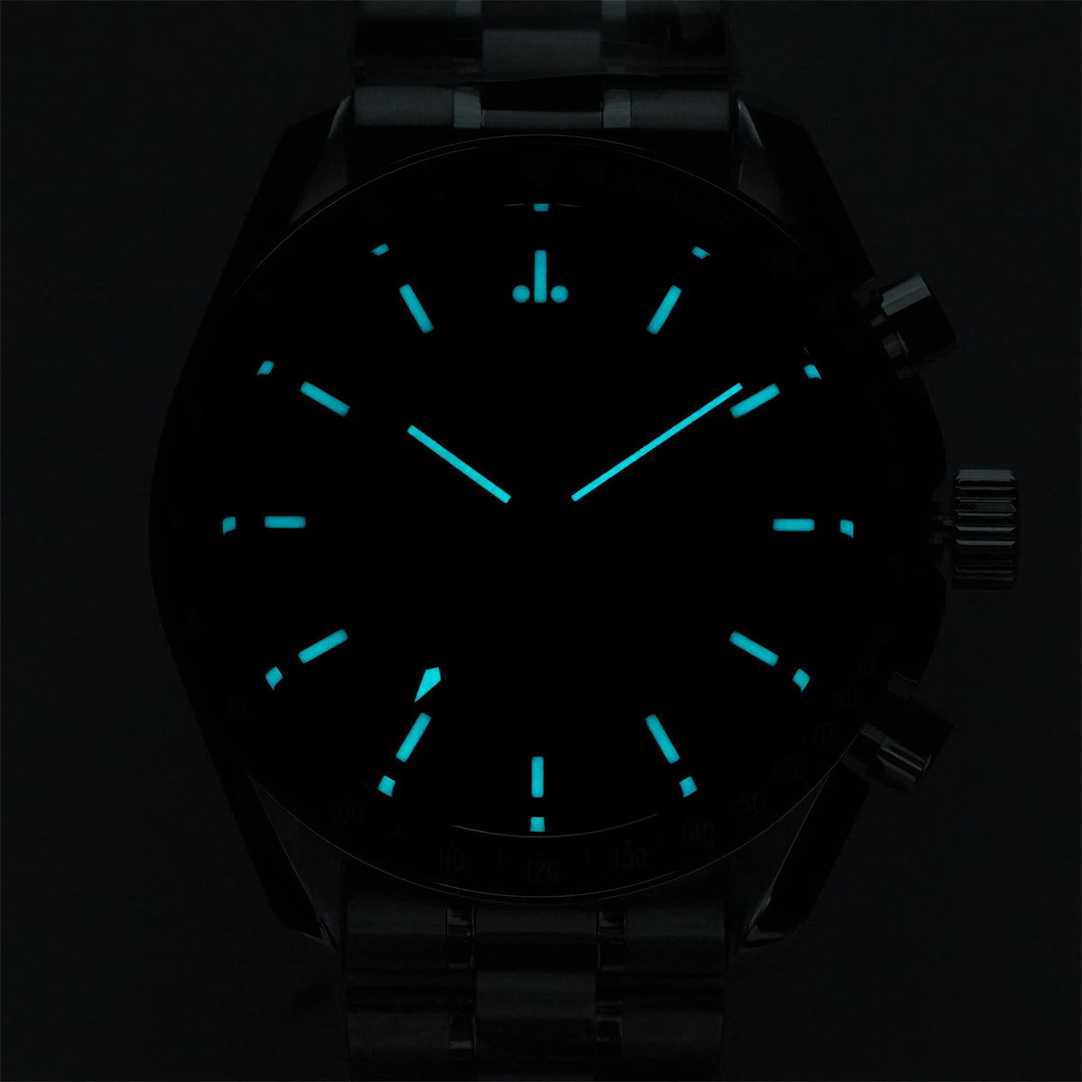 Watchdives WD1860 Watch VK63 Chronological Movement Stainless Steel Watch Sapphire AR Coating Night Light Retro Watches