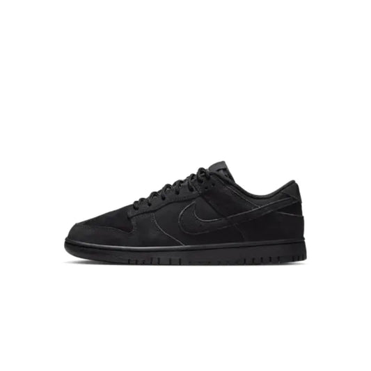 Nike Dunk Leather Retro SE Versatile, Comfortable, Shock Absorbed, Low Top Board Shoes for Men and Women, Black IB6651-001