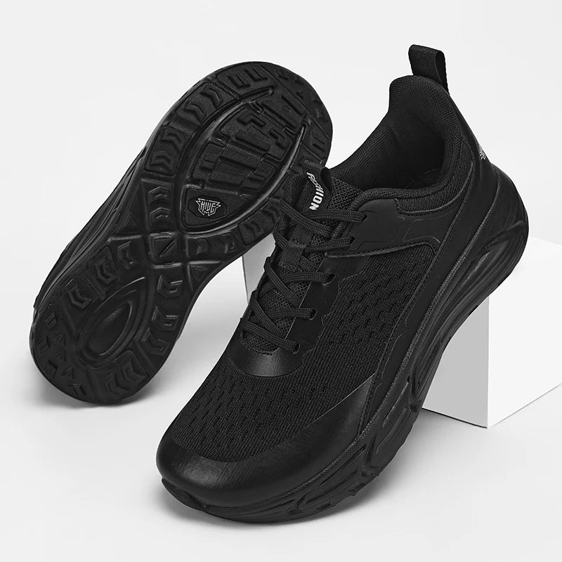 Wide Box Toe Sneakers Platform Soles Fashion Casual Sports Shoes Men Running Walking