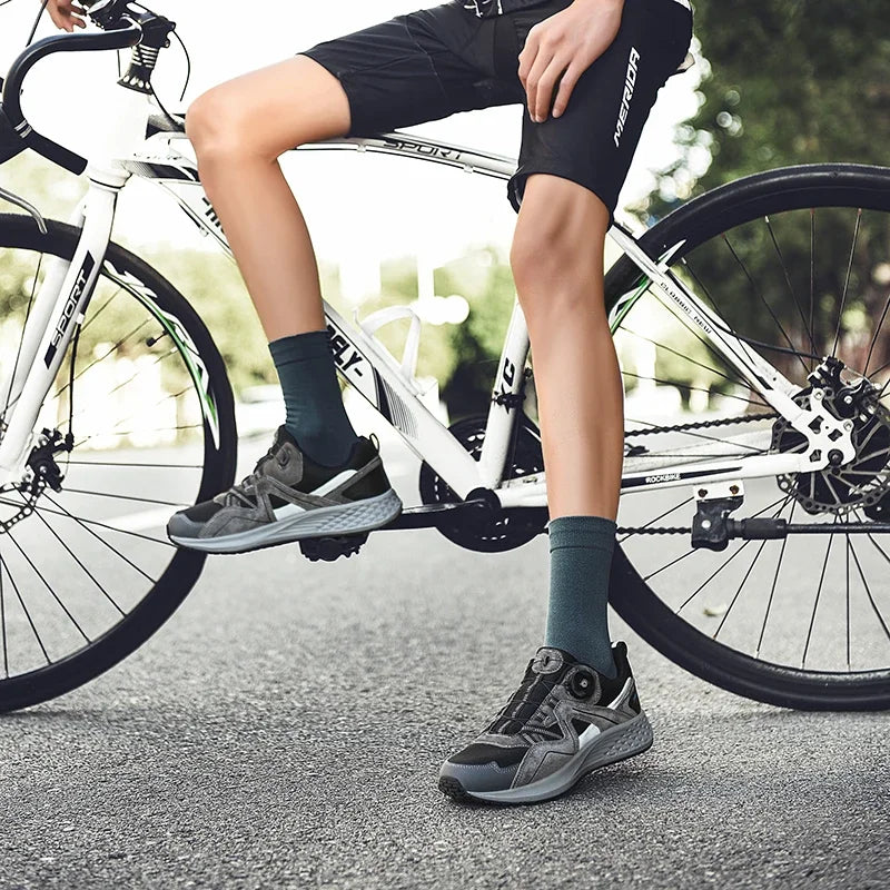 2023 MTB Cycling Shoes Men Mountain Bicycle Indoor Cycling Sneakers Speed Winter Lock Cleat Trekking Shoes