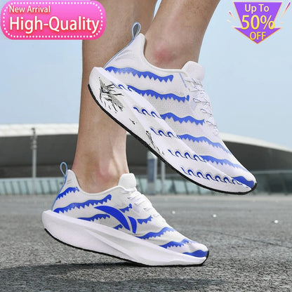 New Summer Original Mens and Womens Sports Shoes Lightweight Marathon Running Shoes Breathable Foot Protection Walking Shoes