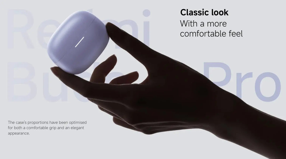Xiaomi Redmi Buds 6 Pro Wireless Bluetooth Earphones – Hi-Res LDAC, 55dB Active Noise Cancelling ANC Earbuds with Microphone