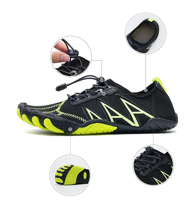 Plus Big Size 47 Men Women Slipstop Barefoot Aqua Shoes Water Sports Shoes Swimming in the Sea Beach Shoe Diving Summer Sale