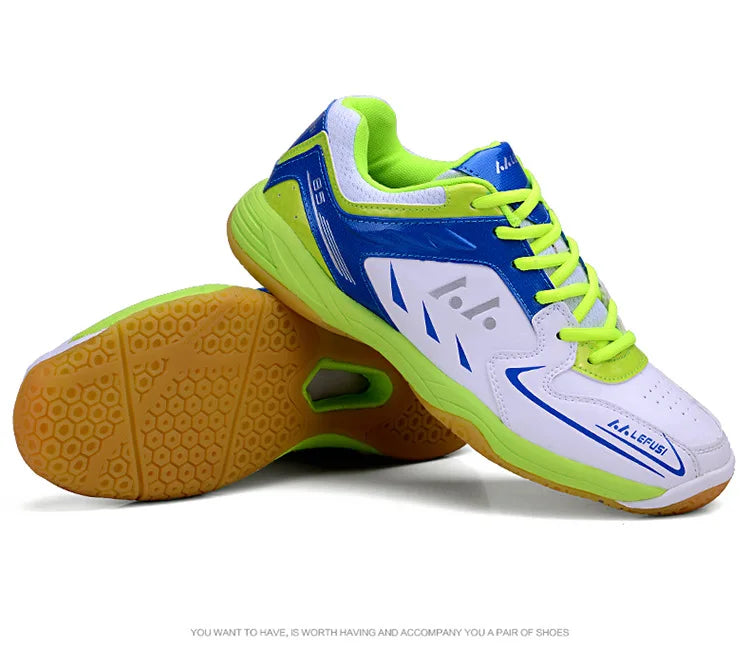 New Badminton Shoes Professional Competition Men and women Unisex Sports Shoes Tennis Shoes Light Weight Table Tennis Sneakers