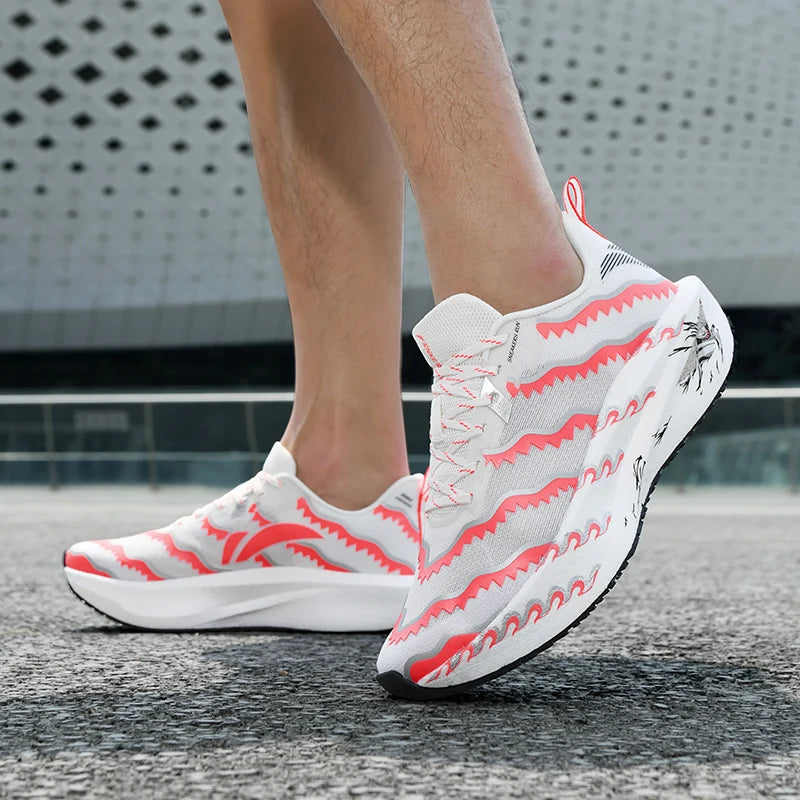 New Summer Original Mens and Womens Sports Shoes Lightweight Marathon Running Shoes Breathable Foot Protection Walking Shoes