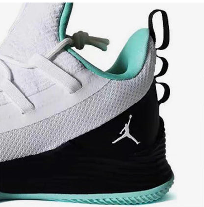 Nike genuine Jordan men's shock-absorbing retro durable sports basketball shoes AH8110-114