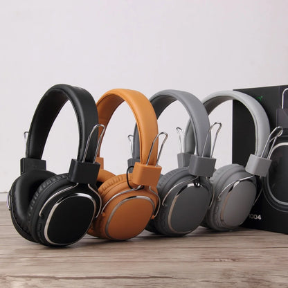 SODO SD-1004 Wireless Bluetooth 5.3 Headphones, Foldable HiFi Stereo Over-Ear Headphones with Mic, 40mm Driver, TF Card & FM Radio