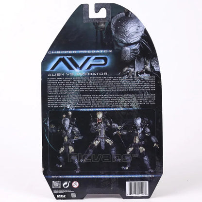 NECA AVP Alien vs. Predator Chopper Celtic Scar Predator 7" akční figurka s pohyblivými klouby, modelová hračka