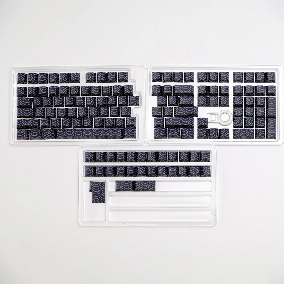 KYOMOT 135 Keys PBT Side Print Keycap Double Shot Cherry Profile Shine Through Keycaps for MX Switch Games Mechanical Keyboard