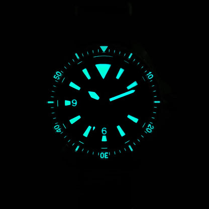 Watchdives WD1980 V3 38mm Men Watch Vintage VH31 Ronda 515 Sweep Seconds Quartz Movement Watches Luminous Sapphire Wristwatch