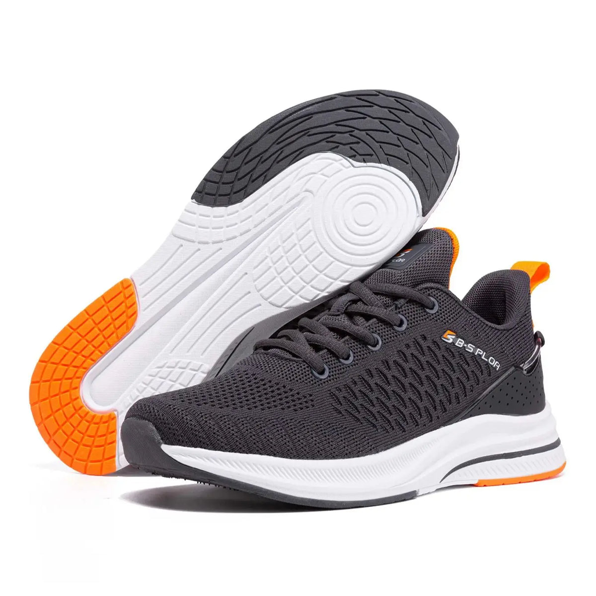 Baasploa Men Running Sneakers Brand Casual Lightweight Designer Mesh Jogging Shoes Male Breathable Lace-Up Sports Walking Shoes
