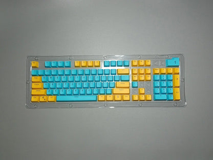 Good Pbt Oem Keycaps 61/87/104keys Custom RGB Player Backlit Double Shot Keycaps Gaming Accessories Ergonomic Teclado Pink/Black