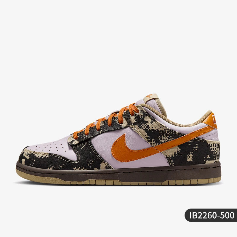 Nike Genuine Dunk Low Men's Lightweight Durable Fashion Sneakers IB2260-500