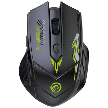 Wireless Gaming Mouse Bluetooth 5.4 Dual-Mode Rechargeable Mouse, 2.4G Wireless Gaming Mouse with 1600 DPI Ergonomic Design for PC, Laptop & Office