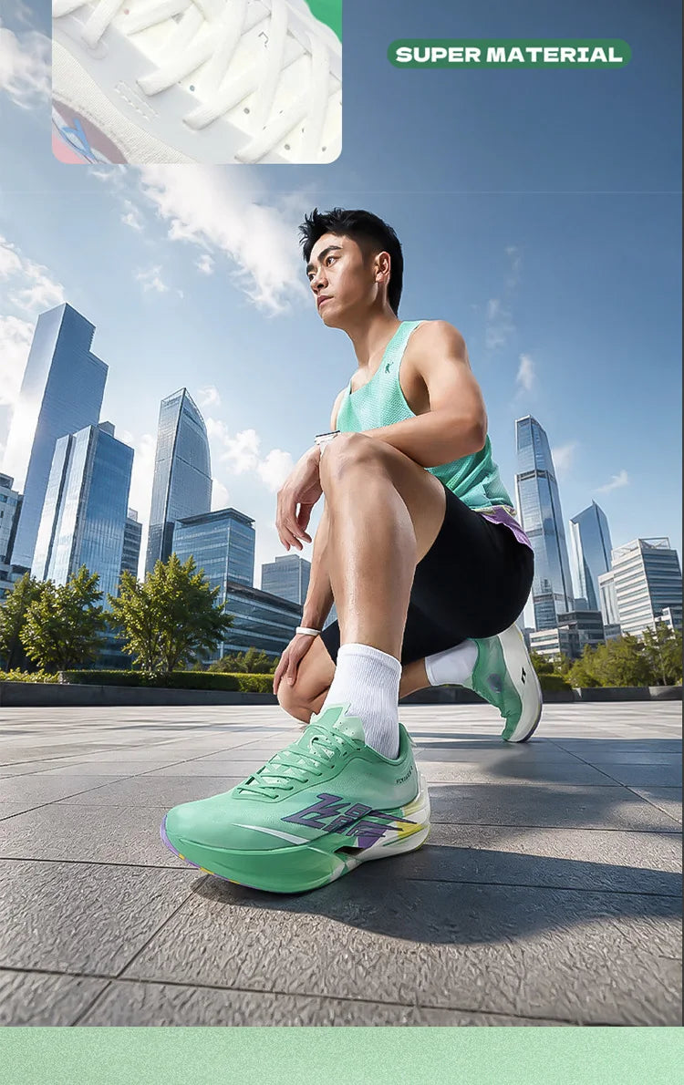QIAODAN Feiying PB6.0 Carbon Plate Running Shoes Men Professional Marathon Racing Sneakers Lightweight Sports Shoes QDB023263299