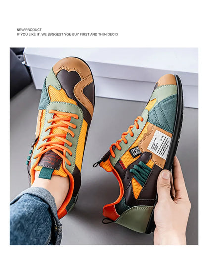 High Quality Shoes for Men Summer New Mesh Breathable Youth Leisure Running Sneakers Walking Men Shoes Light Sneakers Zapatillas