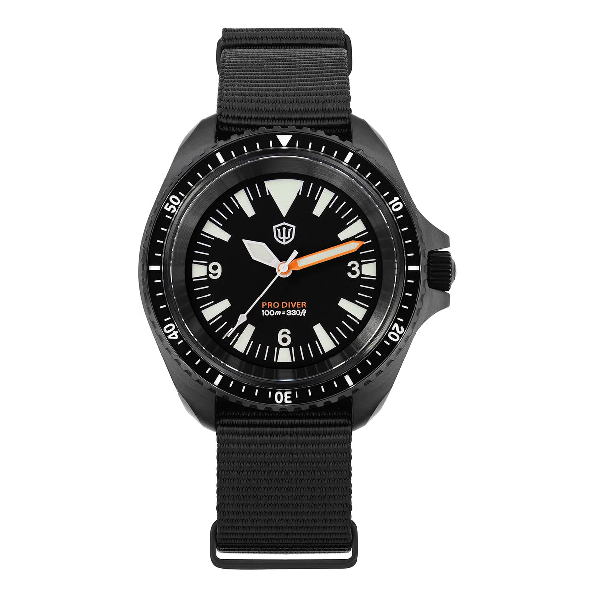 Watchdives WD1980 V3 38mm Men Watch Vintage VH31 Ronda 515 Sweep Seconds Quartz Movement Watches Luminous Sapphire Wristwatch