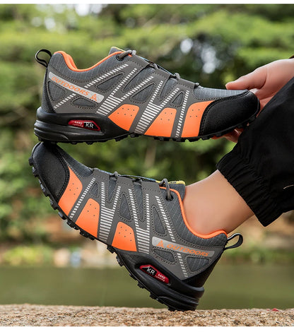 Men's Hiking Shoes Waterproof Non-slip All-terrain Outdoor Sports Shoes Hiking Camping Tactical Training Shoes Bicycle Shoes