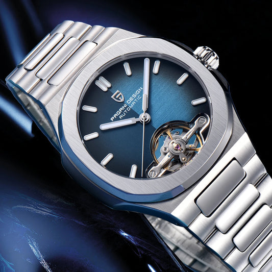 2026 New PAGANI DESIGN Skeleton Tourbillon Men's Watches Top Luxury Automatic Watch For Men Sporty elegant Mechanical Wristwatch