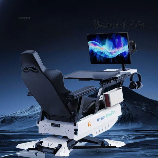 Zero Gravity Gaming Chair Ergonomic Office Chair, Multifunctional Computer Chair with Reclining Cockpit Design, Comfortable Office Gaming Chair