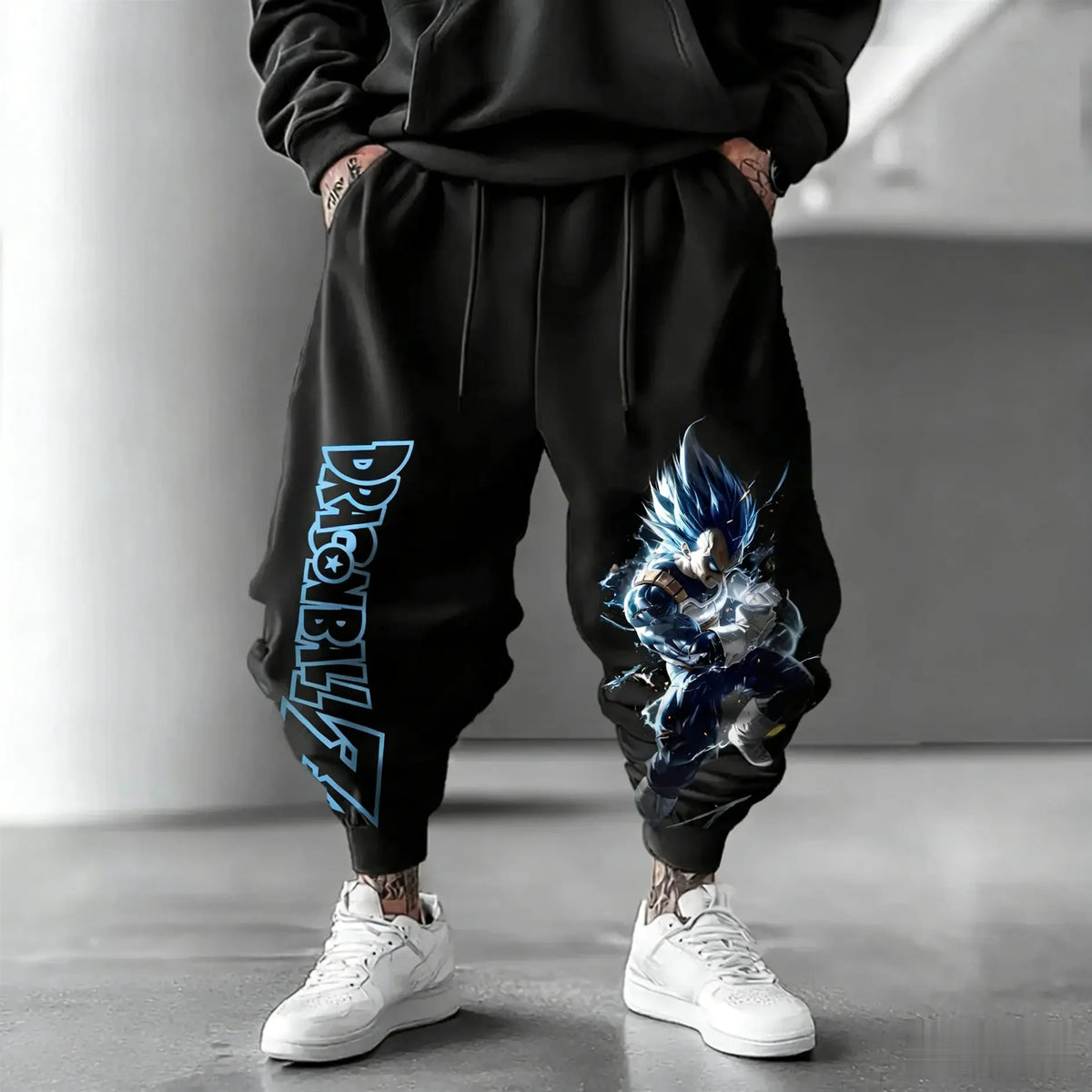 2026 Dragon Ball Vegeta Multi-color Leg Trousers Men's Women's Retro Trend Versatile Sports Jogging Fitness Outdoor Sports Wear