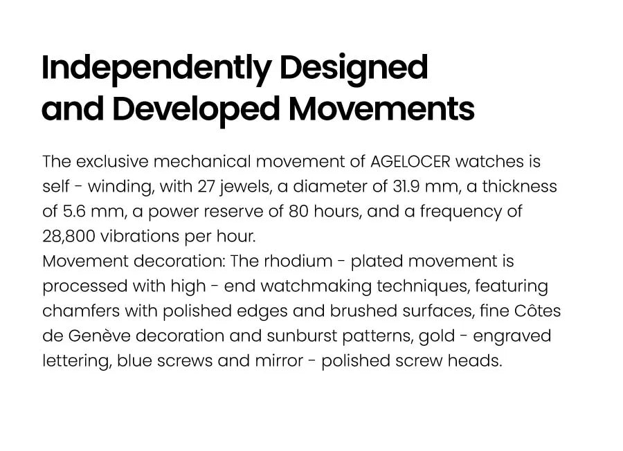 AGELOCER Original Budapest Watch Steel Strap Men's Business Dress Big Calendar Automatic Mechanical Watch Birthday Gift for Men