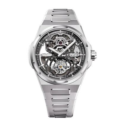 BONEST GATTI Brand BG7004 Mechanical Wristwatches Automatic Movement Luxury Sapphire Watches Skeleton Watches For Men