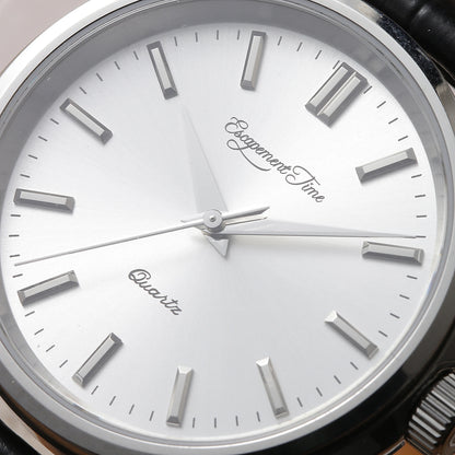 【Tempo de escape】Relógio de quartzo com caixa de 40 mm, VH31, ponteiros com tratamento térmico