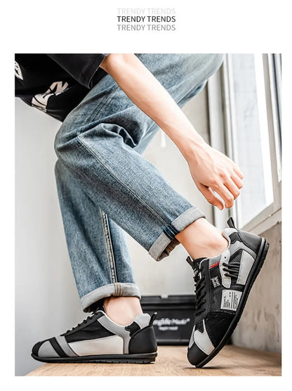 High Quality Shoes for Men Summer New Mesh Breathable Youth Leisure Running Sneakers Walking Men Shoes Light Sneakers Zapatillas
