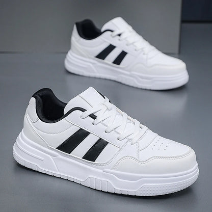 Plus Big Size 50 51 52 Mens Leather Sneakers Casual Sports Shoes Flat Skateboard Shoes Hot Sale For Dropshipping