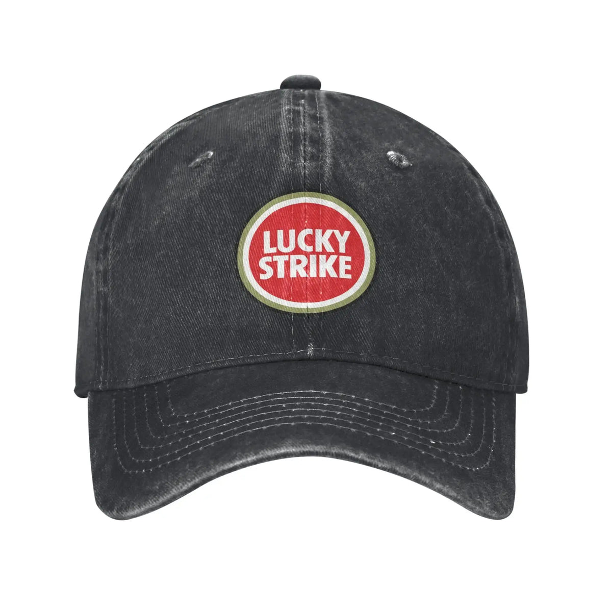 Lucky Strike Letters Troye Sivan Music Sport Retro Cowboy Washed Baseball Caps Men Denim Street Tide Hat Hiking Mens Dad Cap