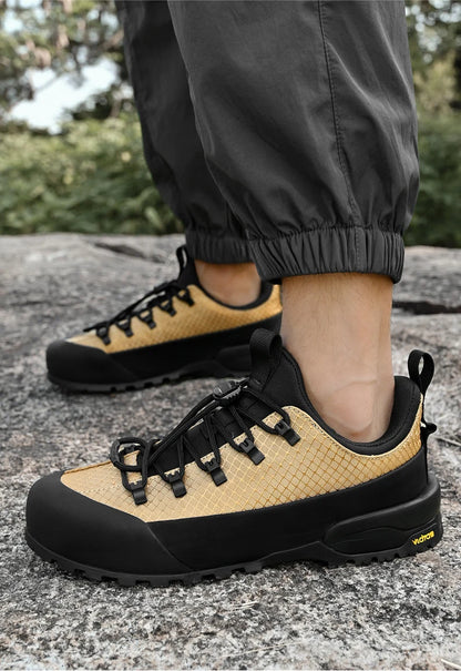 2025 New Hiking Shoes Non-Slip Grip Men's Spring Fall Outdoor Casual Sports Shoes Breathable Comfortable Durable Leisure Sneakers