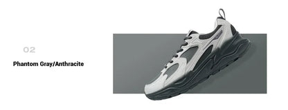 Xtep Men's Casual Shoes 2025 Winter Street Style Cushion Lightweight Wear-Resistant Breathable Walking Sneakers 875419320005