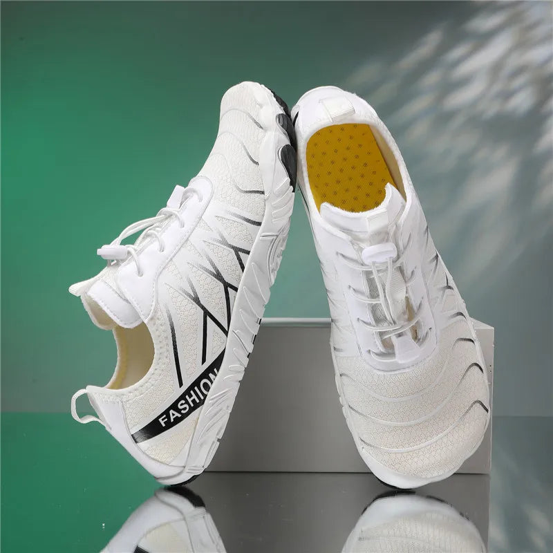 Unisex Water Shoes Quick Dry Aqua Shoes Anti-slip Barefoot Beach Sneakers for Men Women Swimming Surfing Wading Outdoor Sports