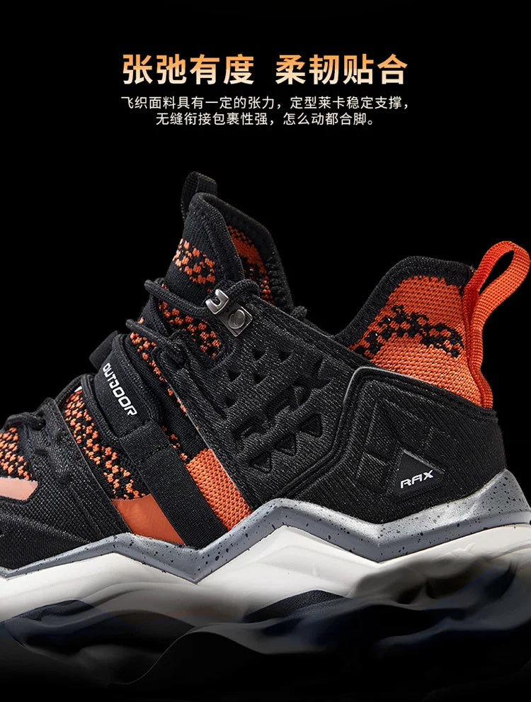 Rax Men's Running Shoes Women Breathable Jogging Shoes Men Lightweight Sneakers Men Gym Shoes Outdoor Sports Shoes Male zapatos