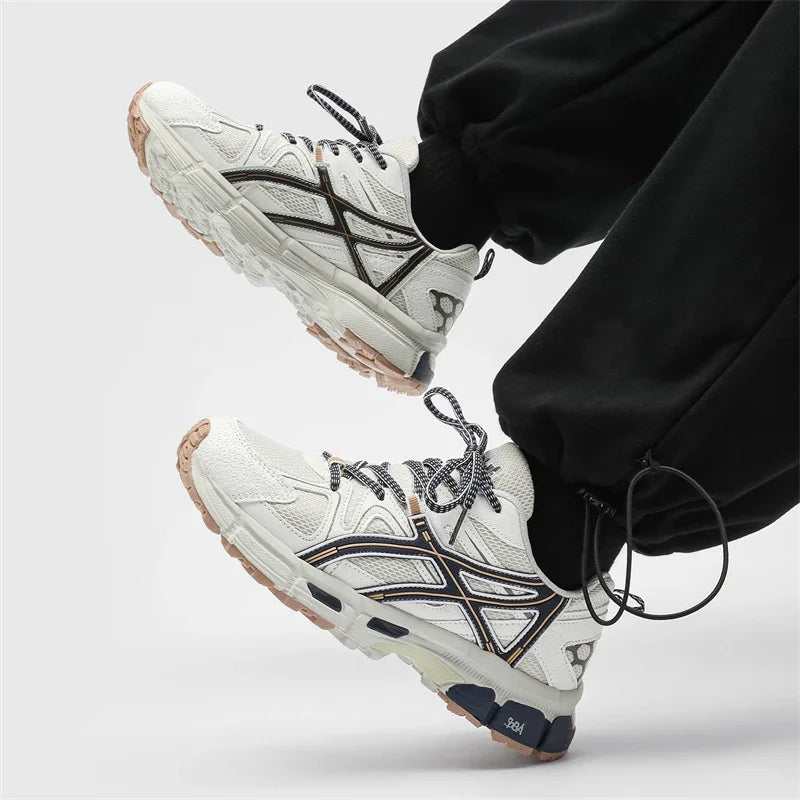 New Men Casual Shoes Outdoor Breathable Running Fashion Walking Leisure Lace-up Jogging Loafers Brand Sneakers Blade Comfortable
