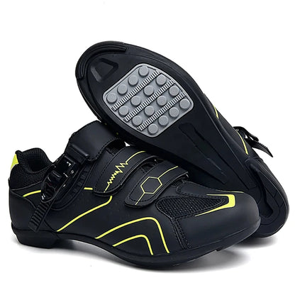 Men Cycling Shoes Flat Pedal MTB Shoes Non-slip Rubber Speed Road Bike Sneakers Women Racing Cleatless Mountain Bicycle Footwear