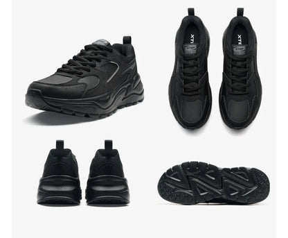 Xtep Men's Casual Shoes 2025 Winter Street Style Cushion Lightweight Wear-Resistant Breathable Walking Sneakers 875419320005