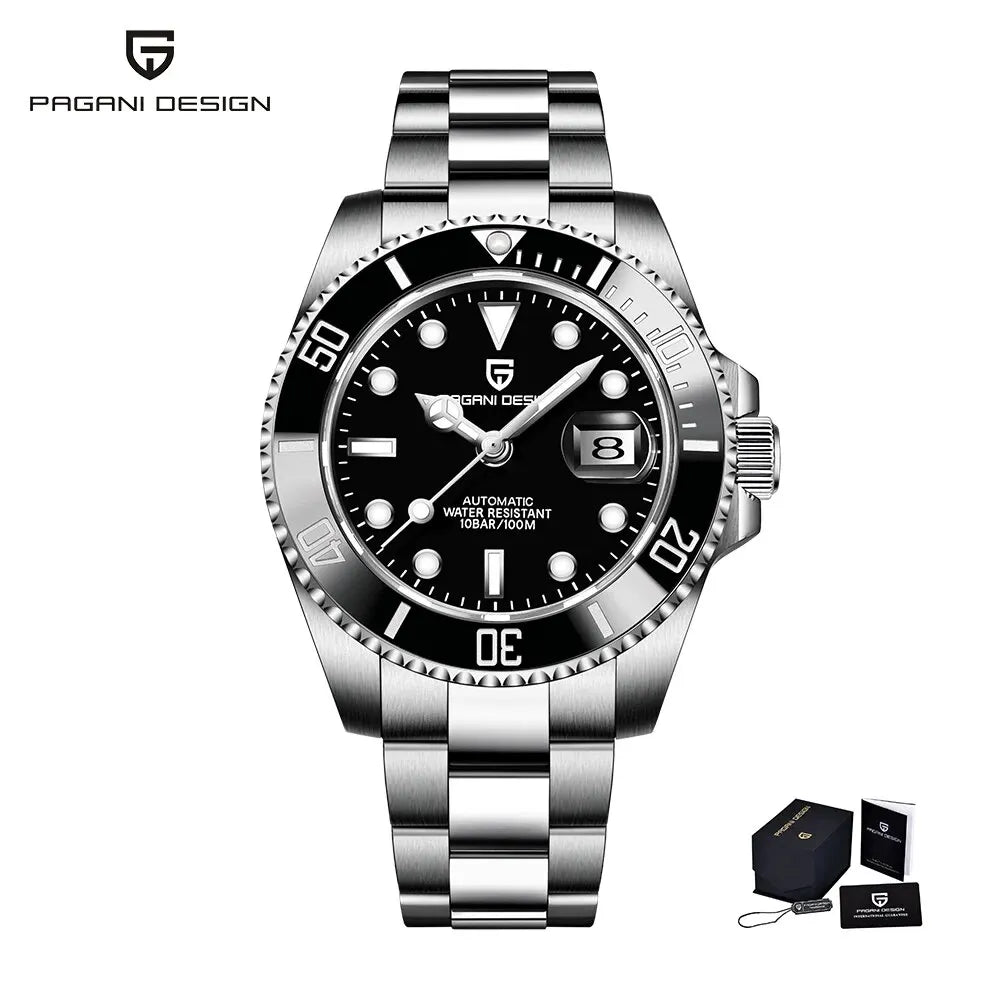 PAGANI Design 2026 New Men Automatic Mechanical Watches Miyota 8215 40mm Stainless Steel Waterproof Watch Relogio