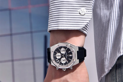 PAGANI DESIGN 2026 New VK63 Men's Business Quartz Watch Sapphire Stainless Steel 20Bar Waterproof Sports Chronometer Code Watch