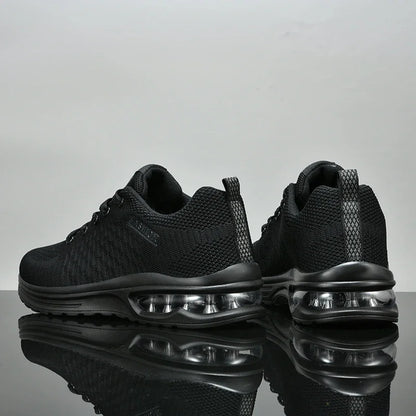 Mens Running Shoes Outdoor Sports Casual Mesh Tennis Shoes Lace-up Lightweight Gym Jogging Shoes for Men 2025 New Male Sneakers