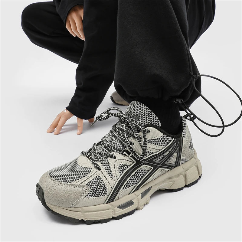 New Men Casual Shoes Outdoor Breathable Running Fashion Walking Leisure Lace-up Jogging Loafers Brand Sneakers Blade Comfortable