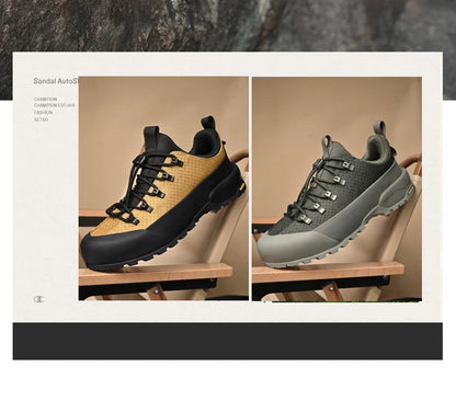 2025 New Hiking Shoes Non-Slip Grip Men's Spring Fall Outdoor Casual Sports Shoes Breathable Comfortable Durable Leisure Sneakers