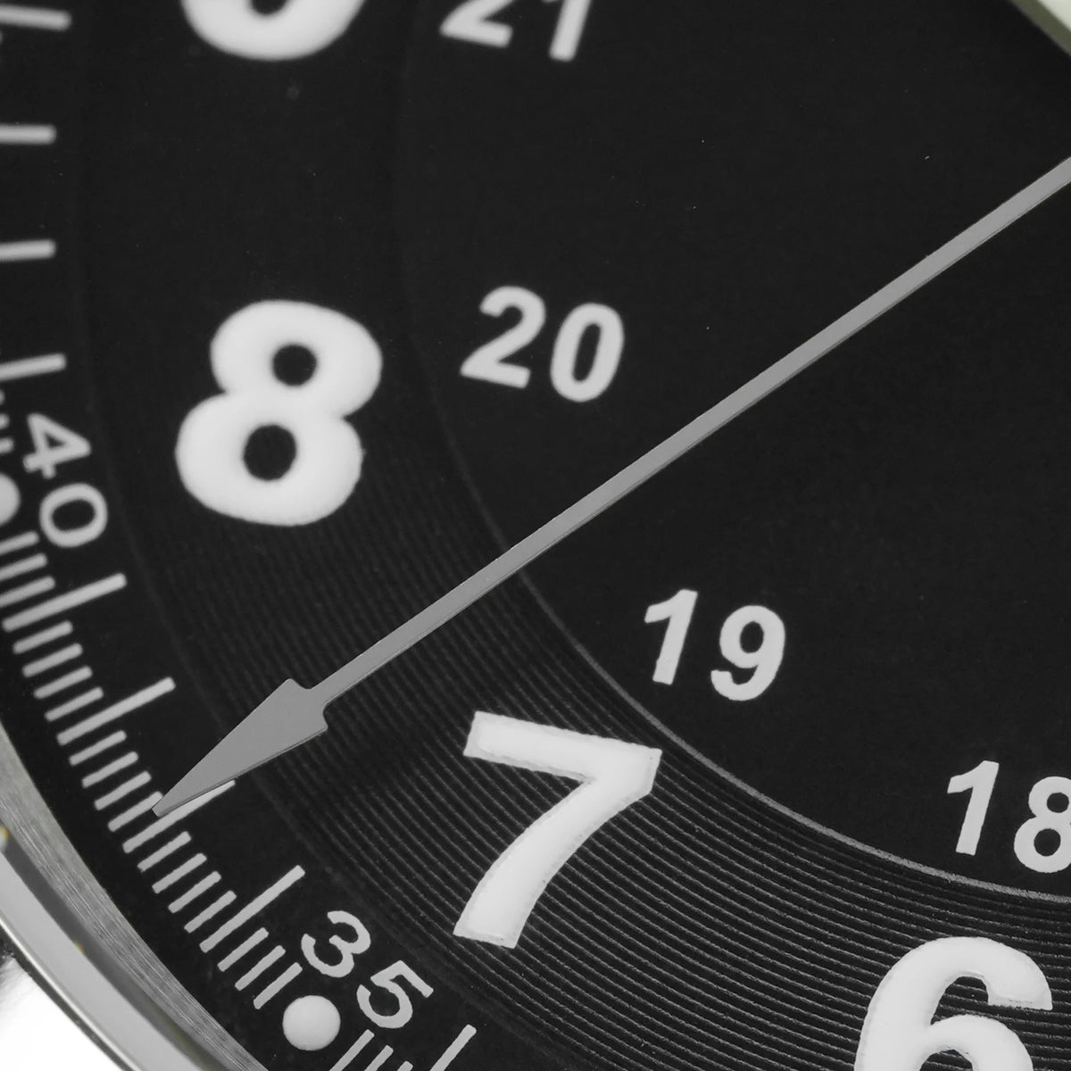 Relógio de quartzo Militado ML08 com movimento Ronda 515, vidro de safira abaulado, relógio de pulso BGW9, luminiscente, resistente à água até 10 bar, 38 mm, relógios para homem