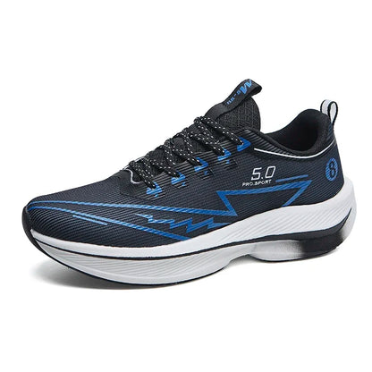 New Men's Carbon Plate Running Shoes Soft Cushion Shock Absorbing Sports Shoes Unisex Sneakers Light Anti-Slip Training Shoes