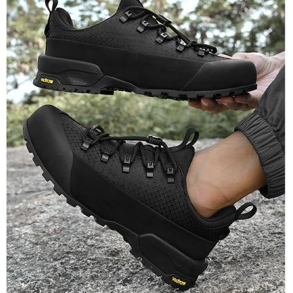2025 New Hiking Shoes Non-Slip Grip Men's Spring Fall Outdoor Casual Sports Shoes Breathable Comfortable Durable Leisure Sneakers