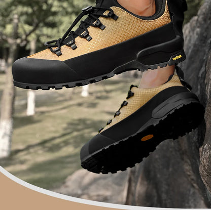 2025 New Hiking Shoes Non-Slip Grip Men's Spring Fall Outdoor Casual Sports Shoes Breathable Comfortable Durable Leisure Sneakers