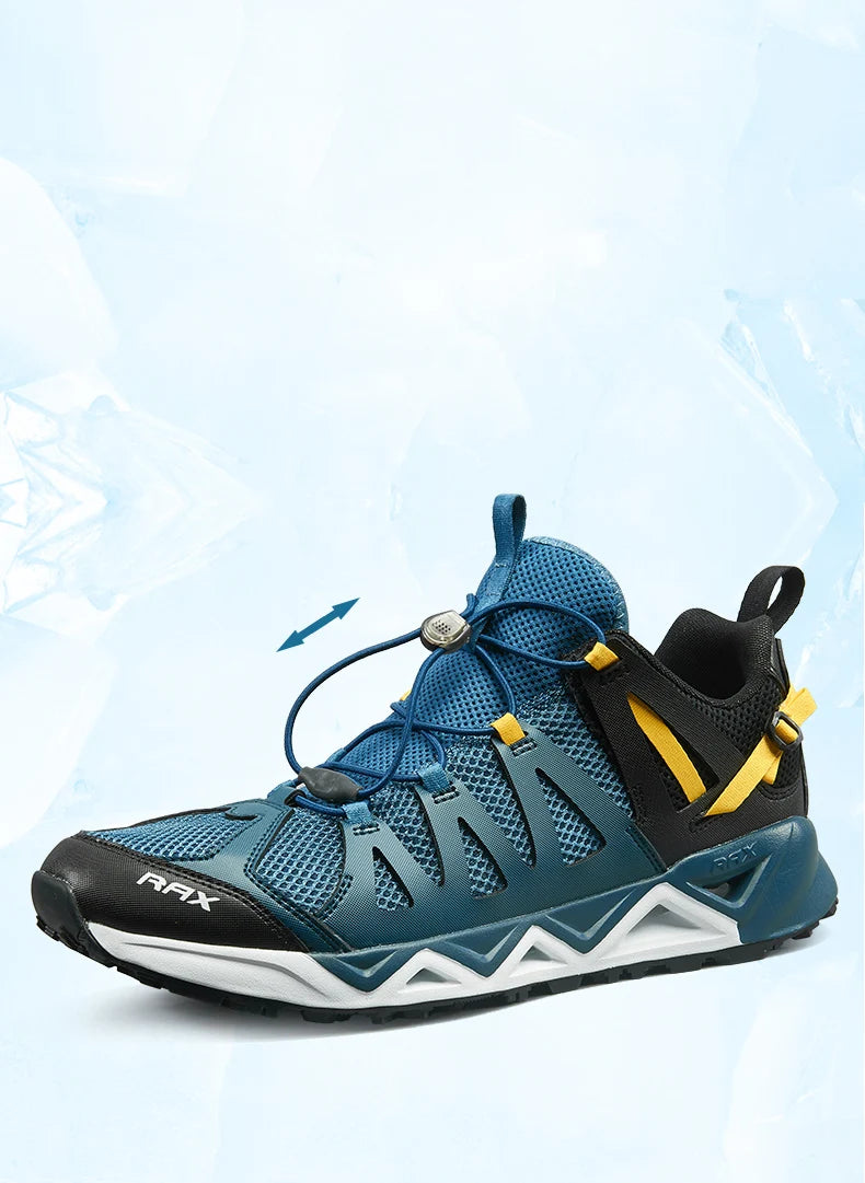 RAX New Men Women Summer Hiking Shoes Breathable Upstream Shoes Trekking Aqua Shoes Outdoor Fishing Camping Sneaker Men