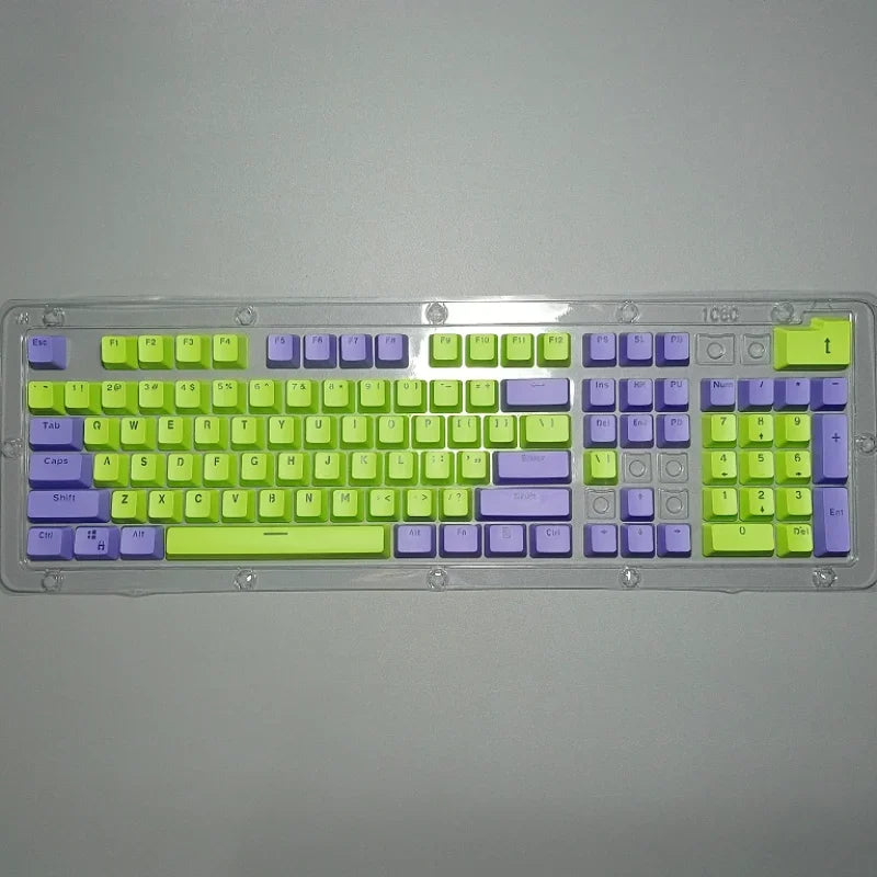 Good Pbt Oem Keycaps 61/87/104keys Custom RGB Player Backlit Double Shot Keycaps Gaming Accessories Ergonomic Teclado Pink/Black